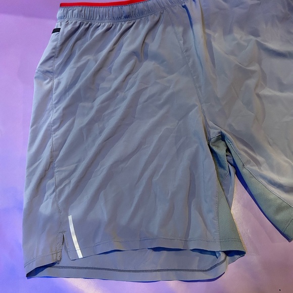Saucony Gray Athletic Shorts - Picture 3 of 13